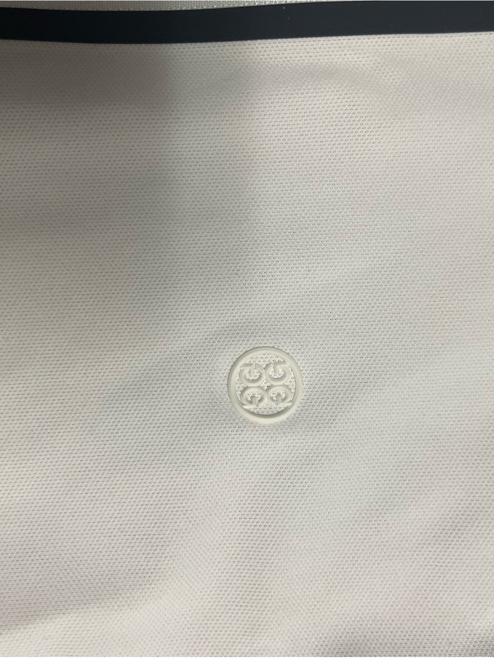 G/Fore White Short-Sleeve Zip Polo Women’s M NWT - Picture 3 of 7